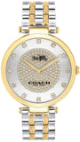Coach Park Silver Dial Two Tone Steel Strap Watch for Women - 14503645