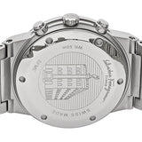Salvatore Ferragamo Sapphire Chrono Green Dial Silver Steel Strap Watch for Men - SFME00421
