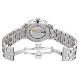 Tissot Automatics III Day Date White Dial Silver Steel Strap Watch For Men - T065.430.11.031.00