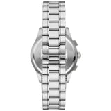 Emporio Armani Chronograph Blue Dial Silver Steel Strap Watch For Men - AR11528