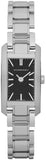 Burberry Heritage Women's Watch BU9601 with Black Dial & Silver Steel Strap