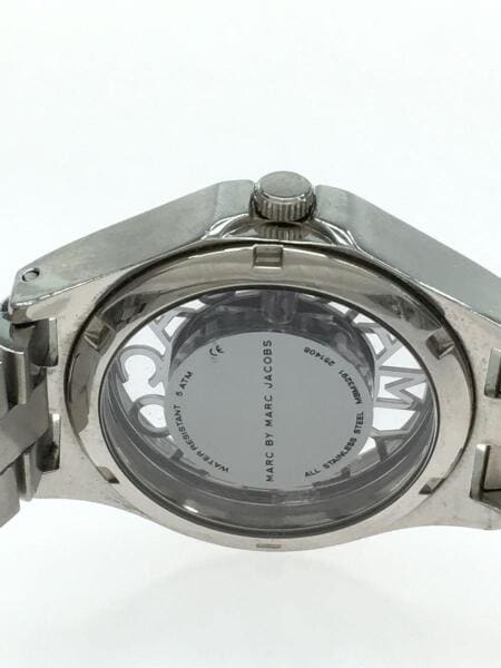 Marc Jacobs Henry White Dial Silver Steel Strap Watch for Women - MBM3291