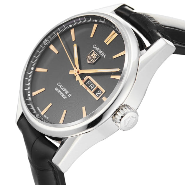 Tag Heuer Carrera Black Dial Watch for Men - WAR201C.FC6266
