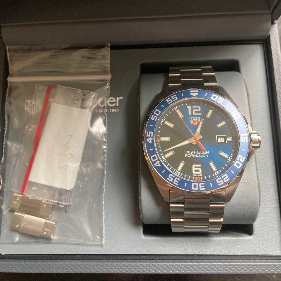 Tag Heuer Formula 1 Blue Dial Watch for Men - WAZ1010.BA0842