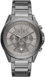 Armani Exchange Drexler AX2603 Men's Chronograph Watch – Grey Dial with Stainless Steel Bracelet