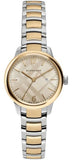 Burberry BU10118 The Classic Women’s Watch with Champagne Gold Dial & Two-Tone Steel Strap