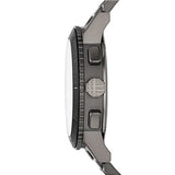 Burberry The City Grey Dial Gunmetal Grey Steel Strap Watch for Men - BU9381
