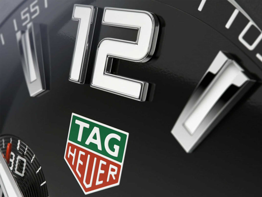 Tag Heuer Formula 1 Chronograph Black Dial Silver Steel Strap Watch for Men - CAZ1010.BA0842
