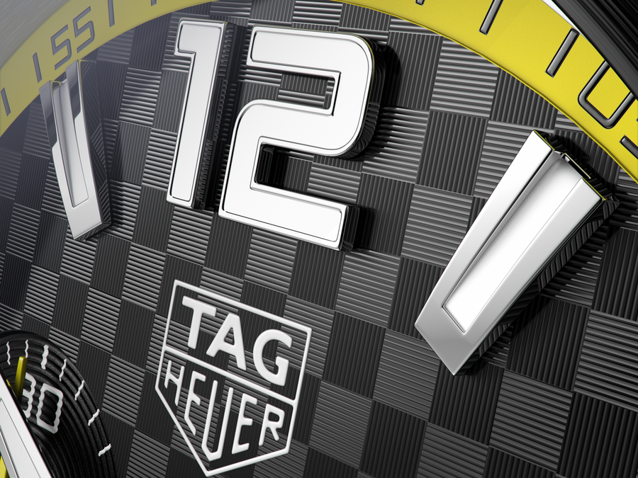Tag Heuer Formula 1 Chronograph Black Dial Silver Steel Strap Watch for Men- CAZ101AC.BA0842