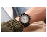 Guess GW0423G3 Matrix Multifunction Men’s Watch – Grey Dial & Grey Rubber Strap