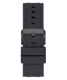 Guess Matrix Multifunction Grey Dial Grey Rubber Strap Watch for Men - GW0423G3