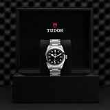 Tudor Black Bay Automatic Black Dial Silver Steel Strap Watch for Men - M79540-0001
