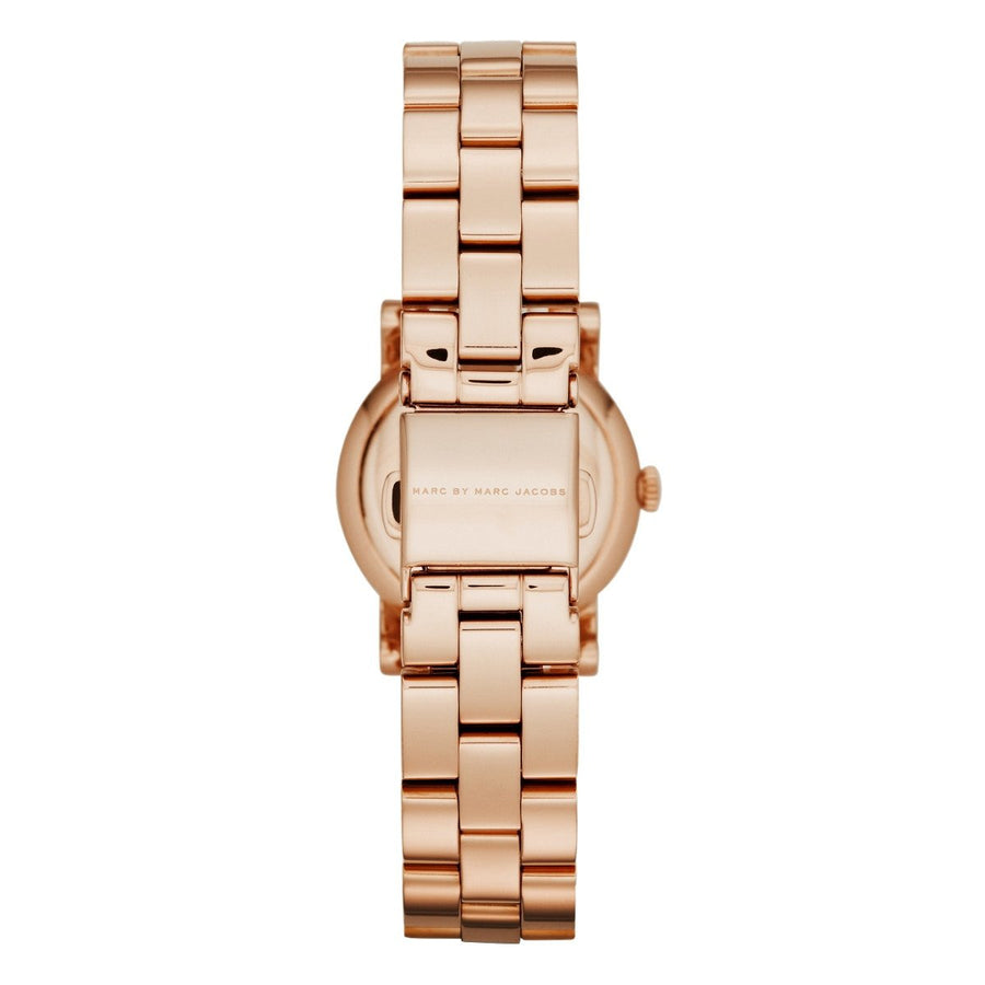 Marc Jacobs Betty Mother of Pearl White Dial Rose Gold Steel Strap Watch for Women - MJ3511