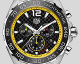 Tag Heuer Formula 1 Chronograph Black Dial Silver Steel Strap Watch for Men- CAZ101AC.BA0842