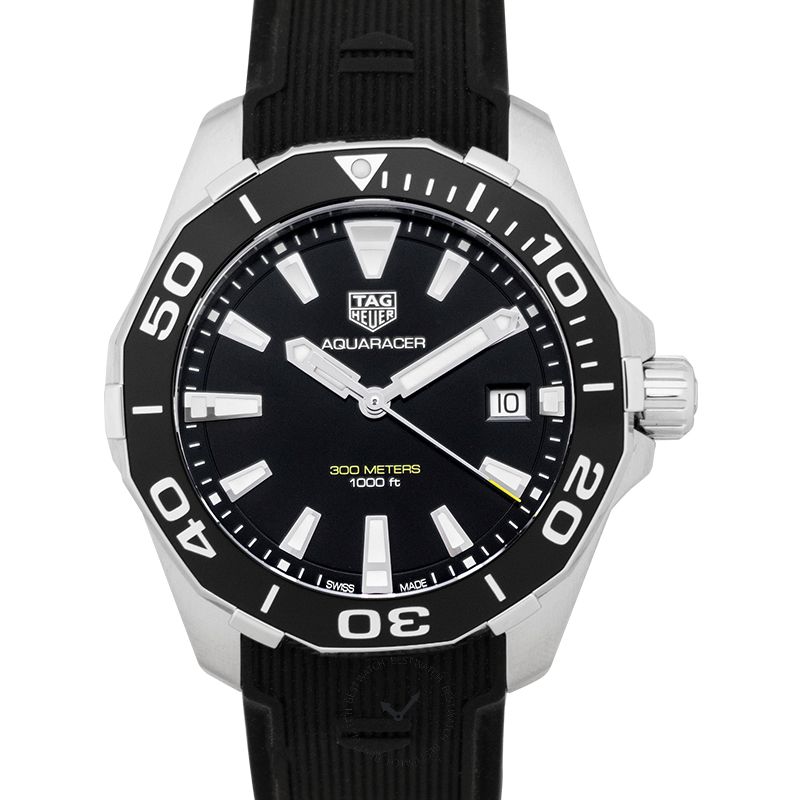Tag Heuer Aquaracer Black Dial Watch for Men - WAY111A.FT6151