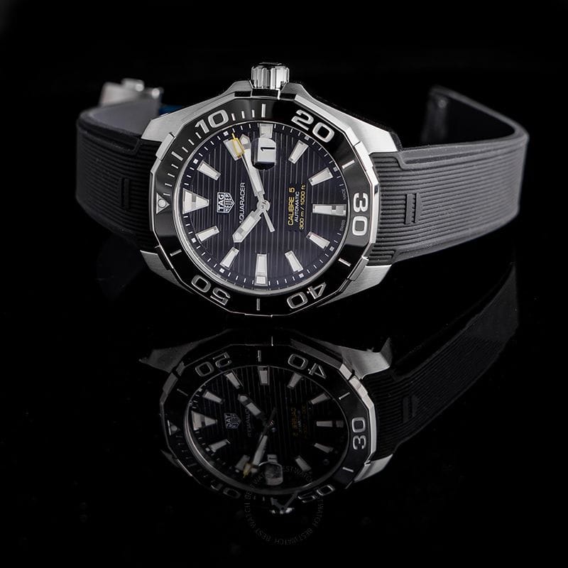 Tag Heuer Aquaracer Black Dial Watch for Men - WAY201A.FT6142