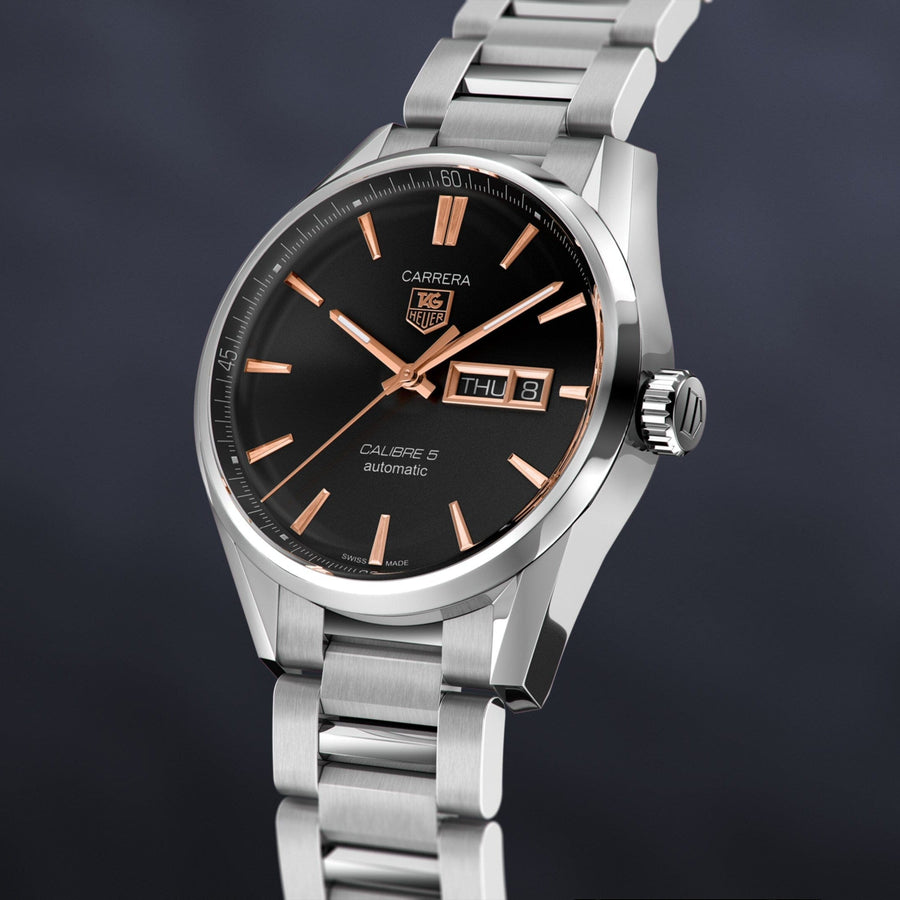 Tag Heuer Carrera Black Dial Watch for Men - WAR201C.BA0723