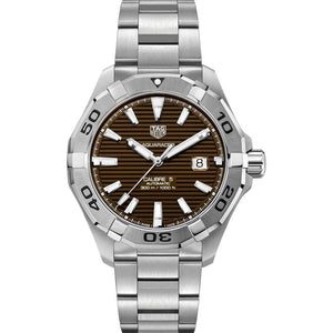Tag Heuer Aquaracer Sunray Brown Dial Watch for Men - WAY2018.BA0927