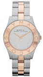 Marc Jacobs MBM3129 Blade Quartz Women’s Watch – Silver Dial & Two-Tone Steel Strap