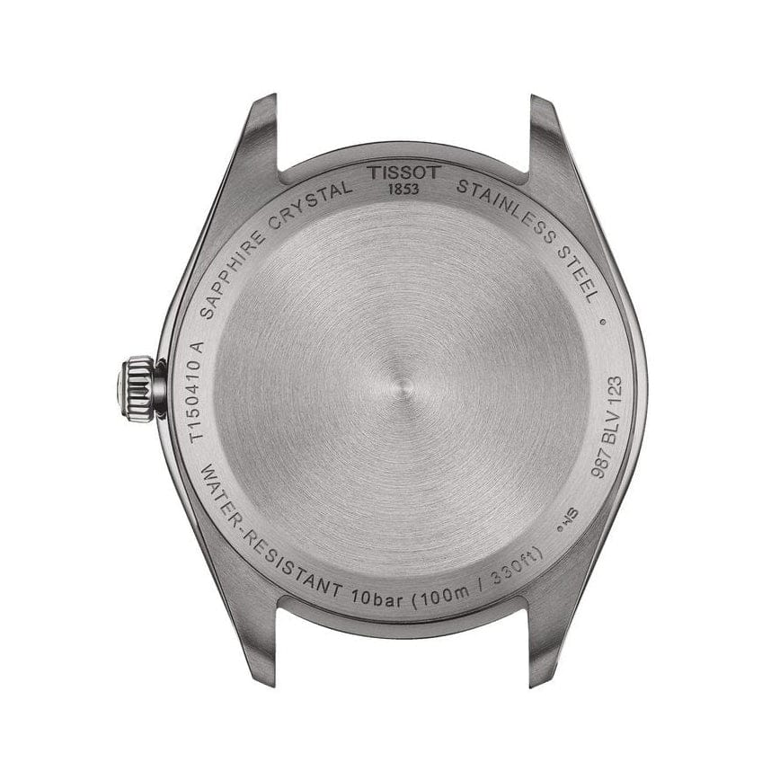 Tissot PR 100 Blue Dial Silver Steel Strap Watch for Men - T150.410.11.041.00