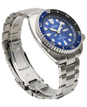 Seiko Prospex Save The Ocean Diver's Automatic Blue Dial Silver Steel Strap Watch for Men - SRPD21J1