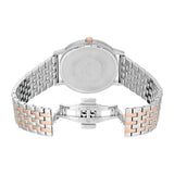 Emporio Armani Kappa Gray Dial Two Tone Steel Strap Watch for Men - AR11121