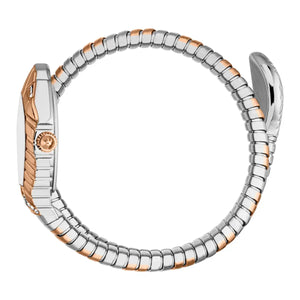 Just Cavalli Speranza Silver Dial Two Tone Steel Strap Watch for Women - JC1L356M0065