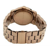 Marc Jacobs Amy Brown Dial Brown Steel Strap Watch for Women - MBM3119