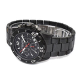 Coach Kent Chronograph Black Dial Black Steel Strap Watch for Men - 14602554