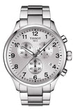 Tissot T116.617.11.037.00 Chrono XL Classic Men's Watch – Silver Dial & Silver Steel Bracelet