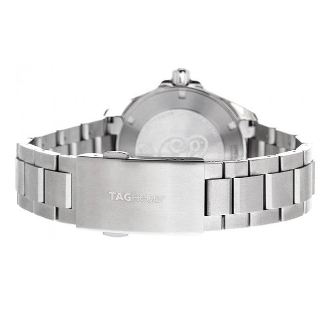 Tag Heuer Aquaracer Automatic White Dial Silver Steel Strap Watch for Men - WAY2111.BA0928